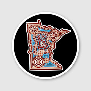 5" Minnesota Sticker