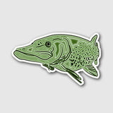 3 Pack LG Agate Fish Stickers