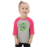 Dragonfly agate Toddler baseball shirt