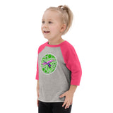 Dragonfly agate Toddler baseball shirt