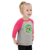 Dragonfly agate Toddler baseball shirt