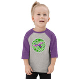 Dragonfly agate Toddler baseball shirt