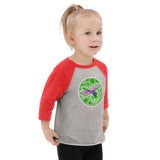 Dragonfly agate Toddler baseball shirt