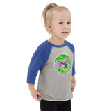 Dragonfly agate Toddler baseball shirt