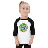 Dragonfly agate Toddler baseball shirt