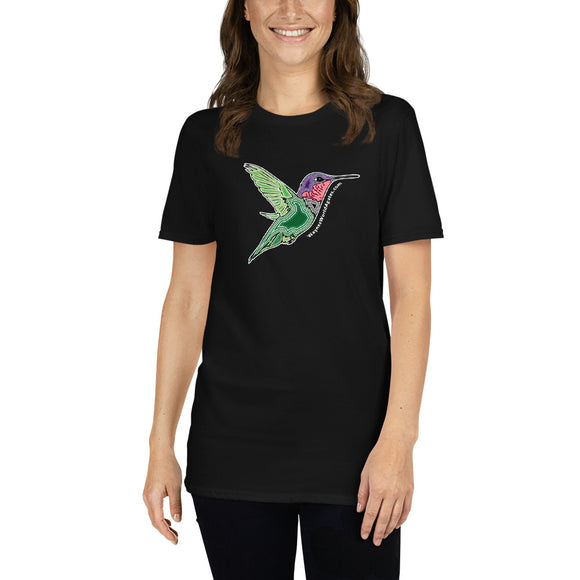 Humming Bird Short-Sleeve Unisex T-Shirt