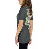 Morel Agate Design and Baby Deer in Morels Short-Sleeve Unisex T-Shirt
