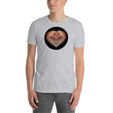 Heart Lake Superior Agate Design Short-Sleeve Unisex T-Shirt