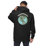 Wayne's World Agates Globe Unisex fleece zip up hoodie