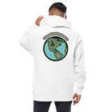 Wayne's World Agates Globe Unisex fleece zip up hoodie