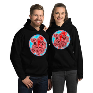 Octopus Agate Design Unisex Hoodie