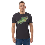 Wallie The Walleye Unisex organic cotton t-shirt