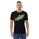 Wallie The Walleye Unisex organic cotton t-shirt