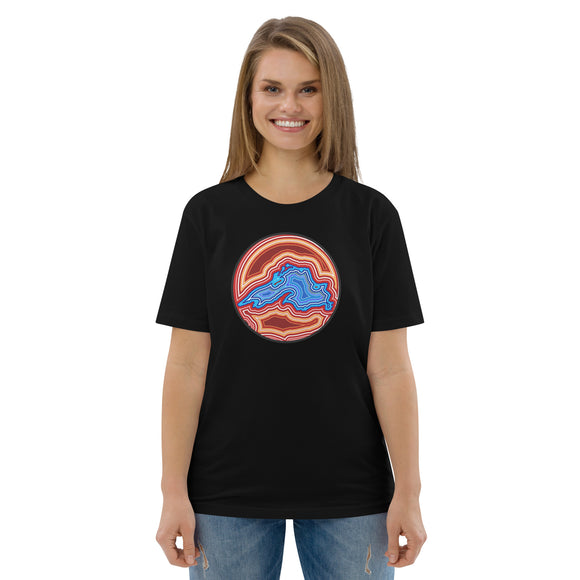 Lake Superior Design Unisex organic cotton t-shirt