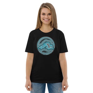 Lake Superior Agate Design Unisex organic cotton t-shirt