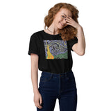 Wayne-Go Starry Agate Unisex organic cotton t-shirt