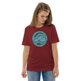 Lake Superior Agate Design Unisex organic cotton t-shirt