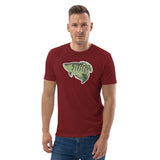 Carlos The Crappie Unisex organic cotton t-shirt