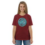 Lake Superior Agate Design Unisex organic cotton t-shirt