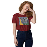 Wayne-Go Starry Agate Unisex organic cotton t-shirt