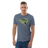 Carlos The Crappie Unisex organic cotton t-shirt