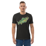 Wallie The Walleye Unisex organic cotton t-shirt