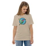 Humming Bird Agate Design Unisex organic cotton t-shirt