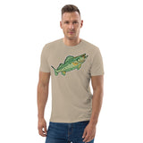 Wallie The Walleye Unisex organic cotton t-shirt