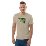 Carlos The Crappie Unisex organic cotton t-shirt