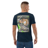 Morel Deer Front Back Unisex organic cotton t-shirt