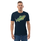 Wallie The Walleye Unisex organic cotton t-shirt