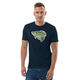 Carlos The Crappie Unisex organic cotton t-shirt