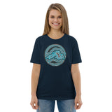 Lake Superior Agate Design Unisex organic cotton t-shirt