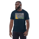 Wayne-Go Starry Agate Unisex organic cotton t-shirt