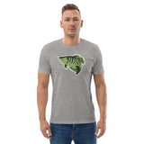 Carlos The Crappie Unisex organic cotton t-shirt