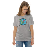 Humming Bird Agate Design Unisex organic cotton t-shirt