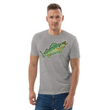 Wallie The Walleye Unisex organic cotton t-shirt