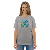 Humming Bird Agate Design Unisex organic cotton t-shirt