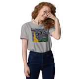 Wayne-Go Starry Agate Unisex organic cotton t-shirt