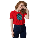 Lake Superior Blue Design Unisex organic cotton t-shirt