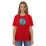 Humming Bird Agate Design Unisex organic cotton t-shirt