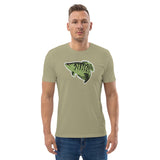 Carlos The Crappie Unisex organic cotton t-shirt