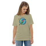 Humming Bird Agate Design Unisex organic cotton t-shirt