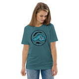 Lake Superior Agate Design Unisex organic cotton t-shirt