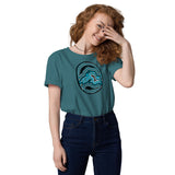 Lake Superior Blue Design Unisex organic cotton t-shirt