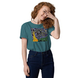 Wayne-Go Starry Agate Unisex organic cotton t-shirt