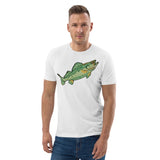 Wallie The Walleye Unisex organic cotton t-shirt