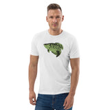 Carlos The Crappie Unisex organic cotton t-shirt