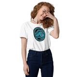 Lake Superior Blue Design Unisex organic cotton t-shirt