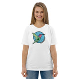 Humming Bird Agate Design Unisex organic cotton t-shirt